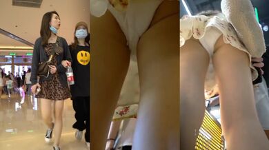 商城跟随偷窥漂亮美女 碎花裙小姐姐 要有点约束 姿势不是很雅观 虽然方便我欣赏